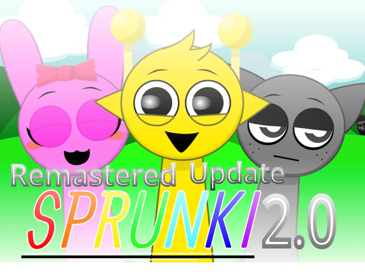 Sprunki But Remasters New Update 2.0 Official Game Cover