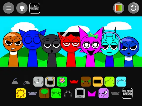 Sprunki But RGB logo cover