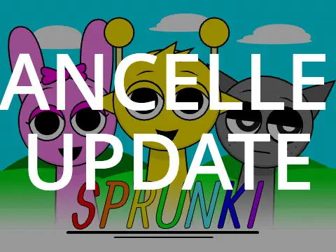 Sprunki But Sprinkle game showing sparkling effects and colorful decorations