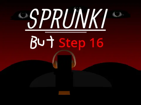 Logo for the Sprunki But Step rhythm music game