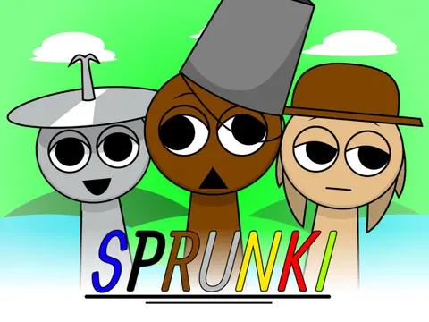 Sprunki But Swapped game logo showing swapped characters in music creation game