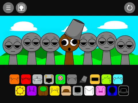 Sprunki But They Are Alive character music game