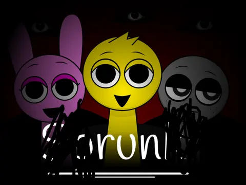 Sprunki But There Bald Reveals Secrets Game Logo