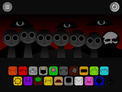 Sprunki But They Are Robots V2 Logo Cover