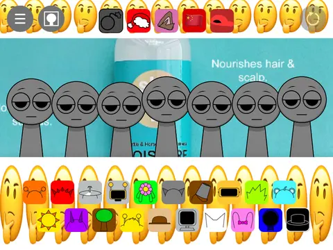 Sprunki But Translated 100 Times Game Logo