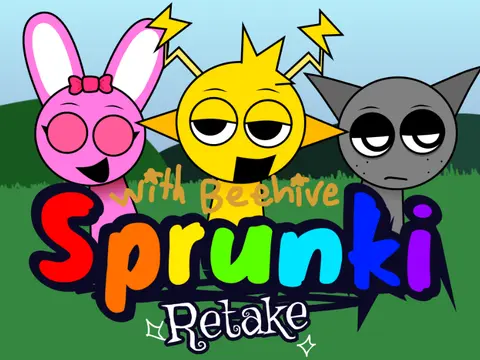 Sprunki But With Beehive music game character with beehive theme