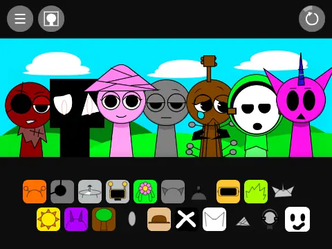 Sprunki But With OCs Incredibox Mod Game