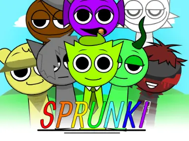Sprunki But With The Gallery Sprunkis Game Cover