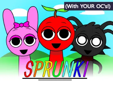 Sprunki But With Your OC Reskin Closed Logo - Custom Character Game