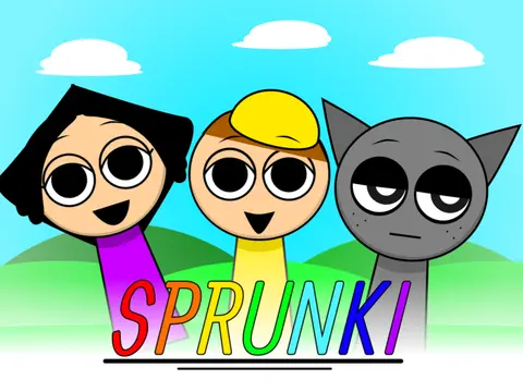 Sprunki but with YouTubers gameplay with YouTuber characters