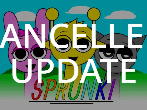 Official Sprunki Cancelled Update 4 Game Cover - Recovered Files Edition