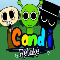 Sprunki Candi Retake Game Logo