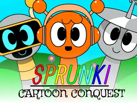 Sprunki Cartoon Conquest Game Cover
