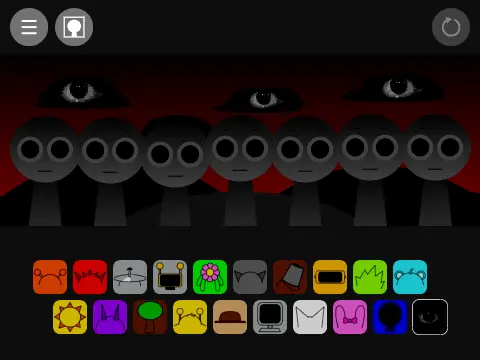 Sprunki Cartoon Mix WIP Remix V3 Game Cover Image