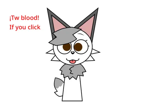 Sprunki Cat Base Luna fan art image