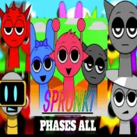 Sprunki Challenge Official Game Logo - The Most Difficult Sprunki Version