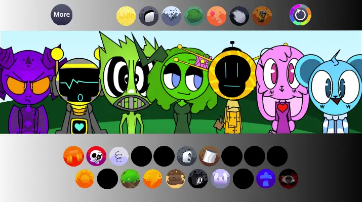 Sprunki Chaotic Good Gameplay Screenshot