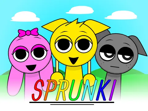 Sprunki Character Fix Logo Cover