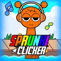 Sprunki Clicker Official Game Logo - 2025 Remastered Edition
