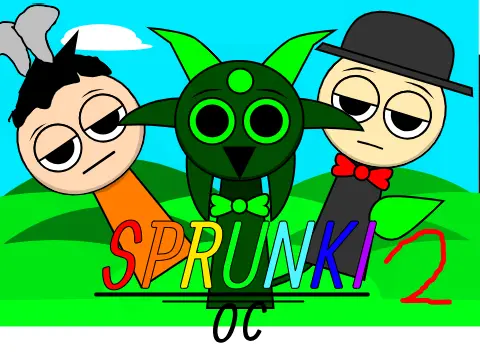 Sprunki Collab 2 Logo - Music Creation Game