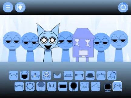 Sprunki Cool As Ice 2 Remix Game Cover Art