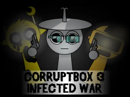 Official logo for Sprunki Corruptbox 3 en Proseso horror game