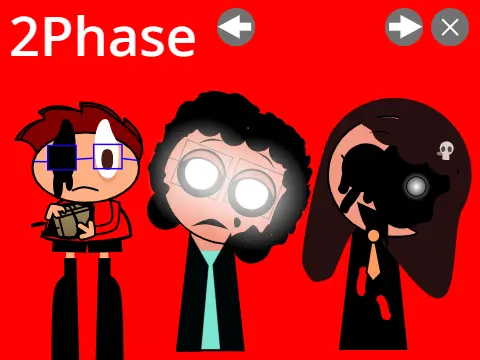 Official logo for Sprunki Corruptbox Phase 2 Remix Meme and Doposcuola game