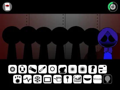 Official logo for Sprunki Corruptbox Phase 3 horror game