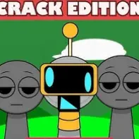 Sprunki Crack Edition Logo - Modded Version