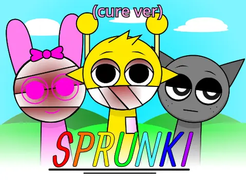 Sprunki Cure Ver Mod Logo