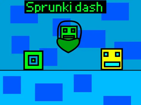 Sprunki Dash Version 2.0 Mod New Game Cover Art
