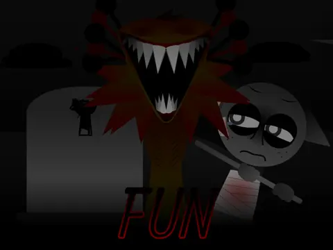 Sprunki Definitive Phase Alive Remix game logo featuring animated Sprunki characters
