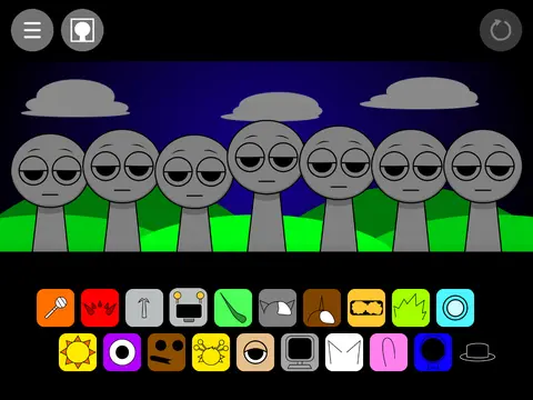 Logo for Sprunki Definitive Phase But New Alive Remix game showcasing dynamic characters