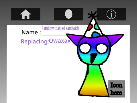 Logo for the community-driven Sprunki Definitive Phase with OCs Sign Ups Remix game