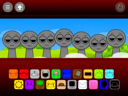 Official logo for Sprunki Deluxe Edition featuring the real gallery