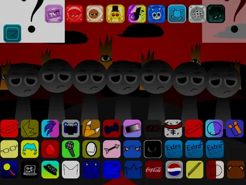 Sprunki Deluxe Your OCs Brians Remix game cover image