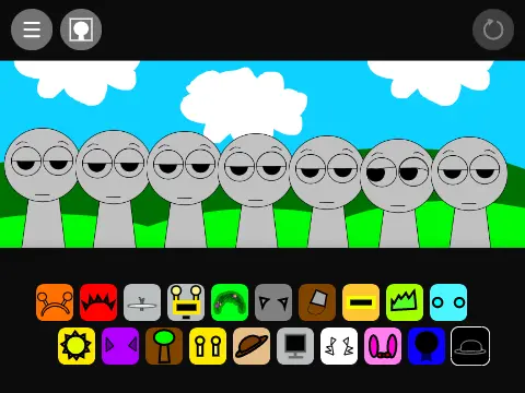 Sprunki Designed by Me Update 0.2 - Custom Sprunki Character Creator