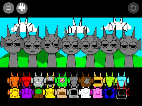 Sprunki Durple Ears and Horns Treatment Visual Guide