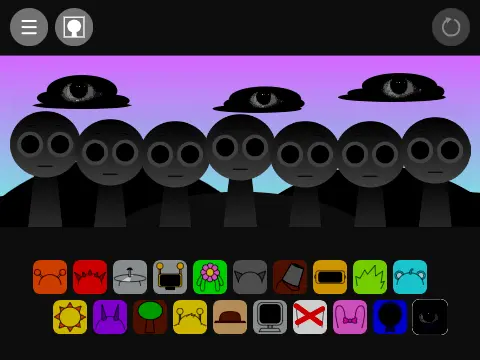 Sprunki Durple Infection But Better Game Logo