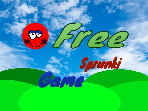Sprunki Free to Play game logo featuring main characters