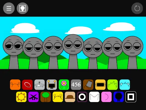 Sprunki Game Squid Game 2 Logo - Music Creation Sandbox