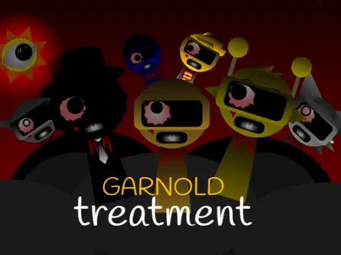 Sprunki Garnold Treatment Mod Cover Art