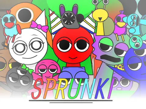 Sprunki Garten of BanBan V2 Game Cover