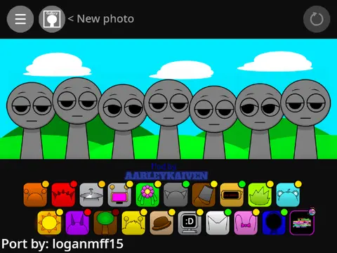 Sprunki Glitch Unofficial Port Game Cover