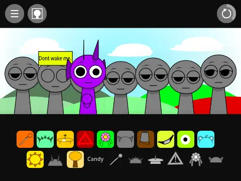 Sprunki Glitched Weird Logo Cover