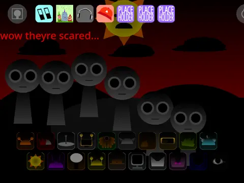 Official logo for Sprunki Gray Treatment Edition Scratch Port Remix game