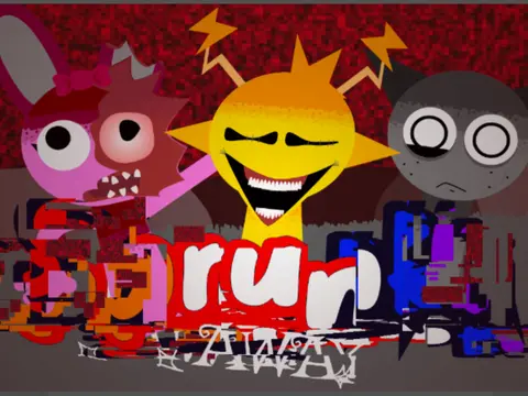 Sprunki Hate Update 8 Logo - Dark Edition Cover Art