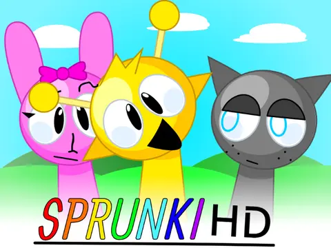 Sprunki HD Remix V2 Game Logo