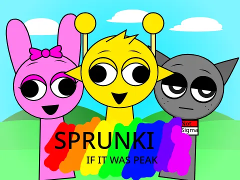 Sprunki If It Was Peak optimized performance game logo