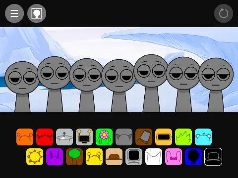 Sprunki Incredebox music creation game logo